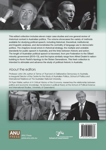 Produktbild: Studies in Australian Political Rhetoric