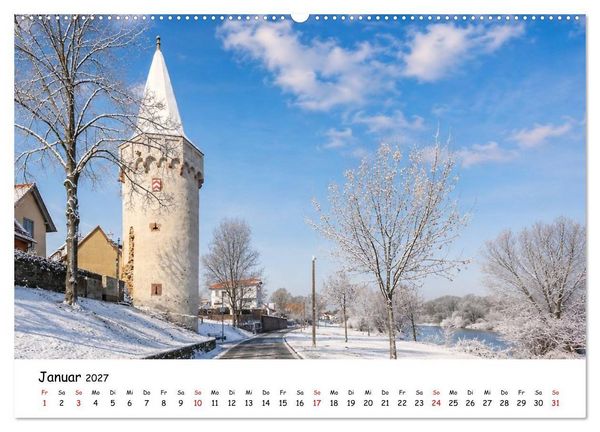 Produktbild: Seligenstadt am Main (hochwertiger Premium Wandkalender 2027 DIN A2 quer), Kunstdruck in Hochglanz