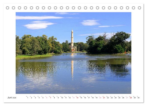 Produktbild: Lednice und Valtice in Tschechien (Tischkalender 2026 DIN A5 quer), CALVENDO Monatskalender
