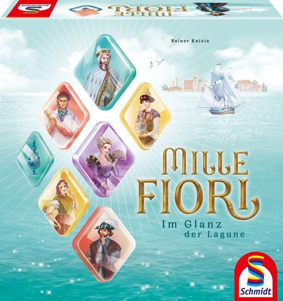 Schmidt Spiele - Mille Fiori - Die Meisterwerke, Im Glanz der Lagune