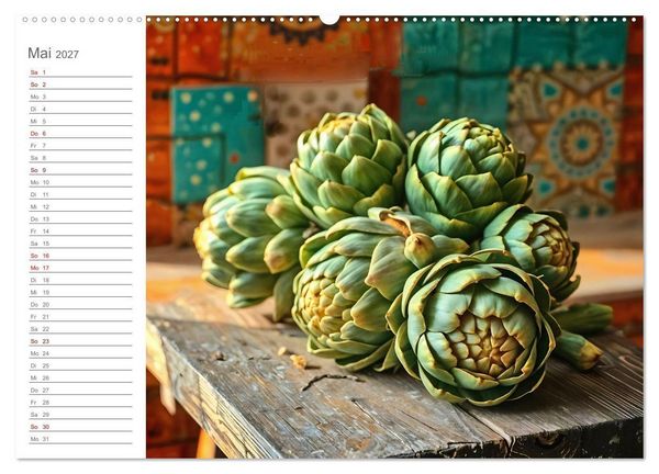 Produktbild: Superfood Vitality - Die Kraft der Superfoods in KI-Bildern (Wandkalender 2027 DIN A2 quer), CALVENDO Monatskalender