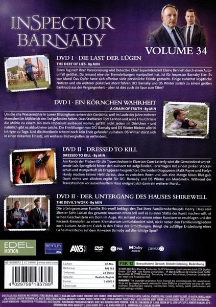 Produktbild: Inspector Barnaby Vol. 34 [2 DVDs]