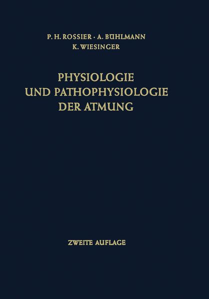 Produktbild: Physiologie und Pathophysiologie der Atmung