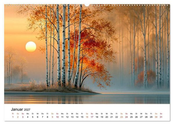 Produktbild: Zeitreise Natur (Wandkalender 2027 DIN A2 quer), CALVENDO Monatskalender