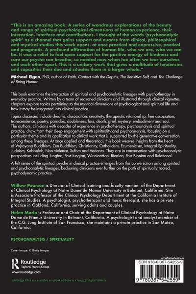 Produktbild: The Spiritual Psyche in Psychotherapy