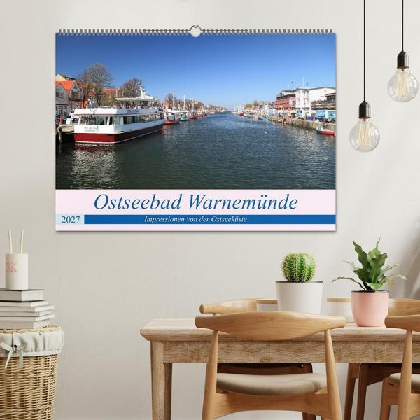 Produktbild: Ostseebad Warnem&uuml;nde (Wandkalender 2027 DIN A2 quer), CALVENDO Monatskalender