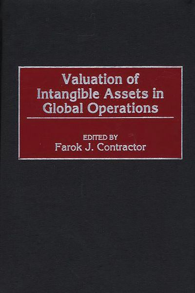 Produktbild: Valuation of Intangible Assets in Global Operations