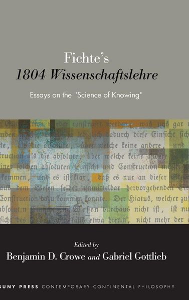 Produktbild: Fichte's 1804 Wissenschaftslehre