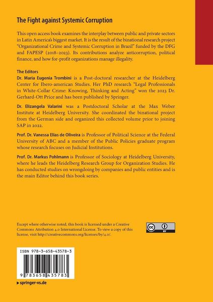 Produktbild: The Fight against Systemic Corruption