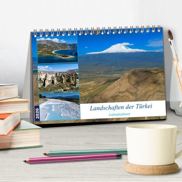 Produktbild: Landschaften der T&uuml;rkei (Tischkalender 2026 DIN A5 quer), CALVENDO Monatskalender