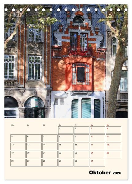 Produktbild: Lille - Lebendige Metropole (Tischkalender 2026 DIN A5 hoch), CALVENDO Monatskalender