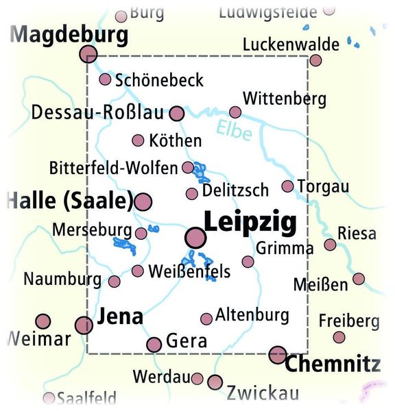 Produktbild: Leipzig - Halle - Dessau - Lutherstadt Wittenberg