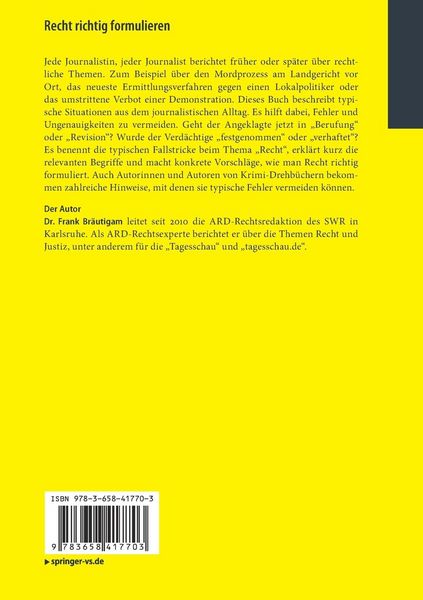 Produktbild: Recht richtig formulieren