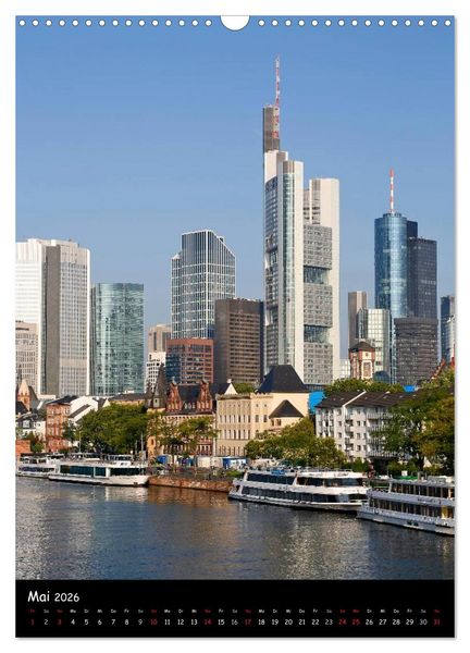 Produktbild: Frankfurt Highlights (Wandkalender 2026 DIN A3 hoch), CALVENDO Monatskalender