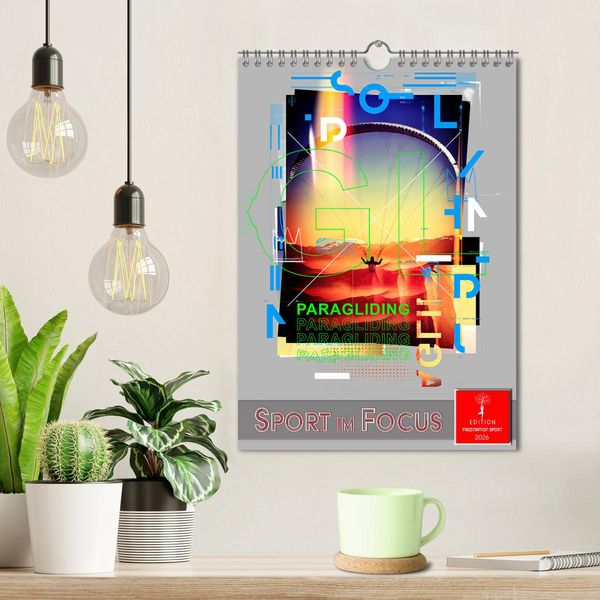 Produktbild: Sport im Focus (Wandkalender 2026 DIN A4 hoch), CALVENDO Monatskalender