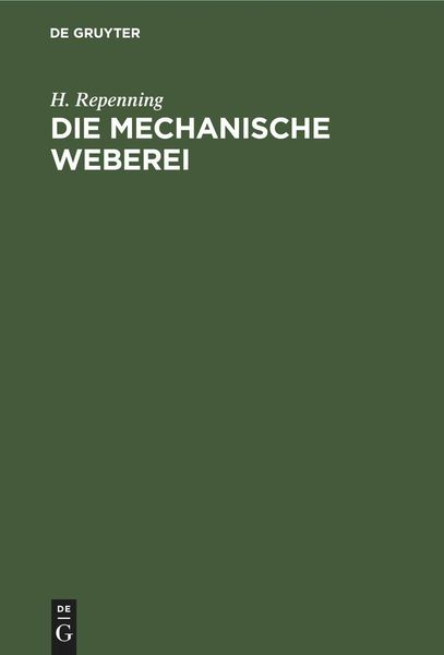 Produktbild: Die mechanische Weberei