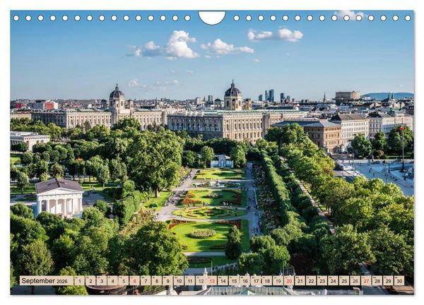Produktbild: Geliebtes Wien. &Ouml;sterreichs Perle an der Donau (Wandkalender 2026 DIN A4 quer), CALVENDO Monatskalender