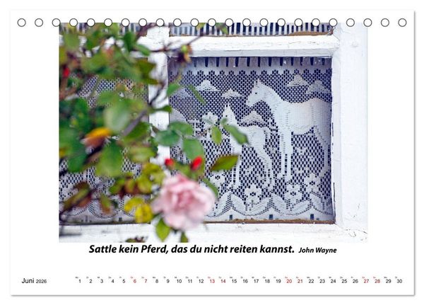 Produktbild: Fenster Gedanken (Tischkalender 2026 DIN A5 quer), CALVENDO Monatskalender