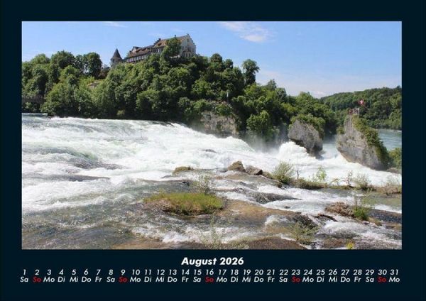 Produktbild: Wasserf&auml;lle 2026 Fotokalender DIN A4