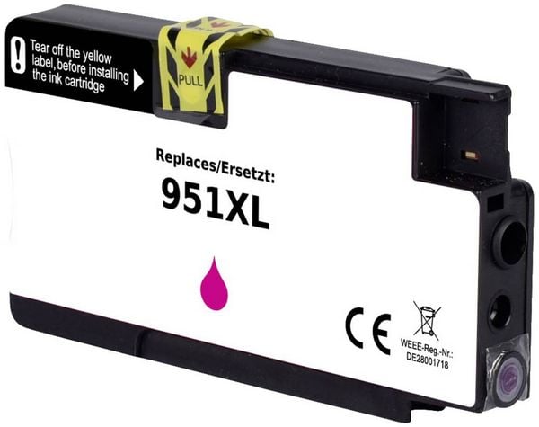 Produktbild: Renkforce Druckerpatrone ersetzt HP 951XL, CN047AE Kompatibel Magenta RF-5718858