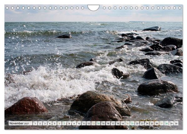 Produktbild: Gl&uuml;cksmomente am Meer - Sehnsuchtsorte deutscher K&uuml;stenlandschaften (Wandkalender 2027 DIN A4 quer), CALVENDO Monatskalender
