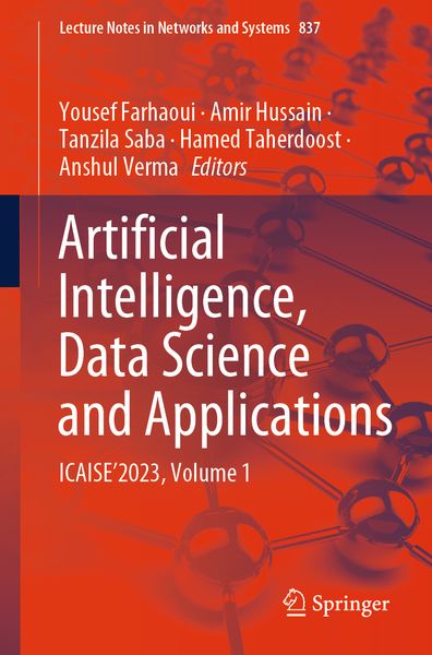 Produktbild: Artificial Intelligence, Data Science and Applications