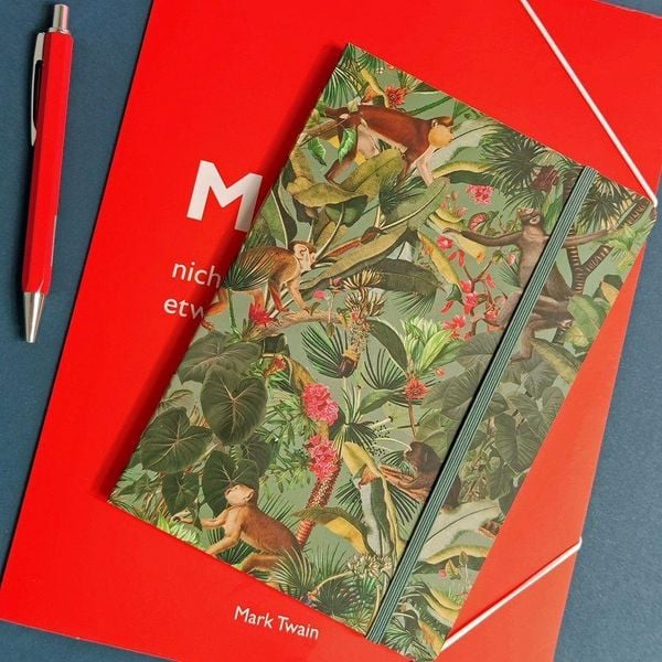 Produktbild: Notizbuch A5 Affe