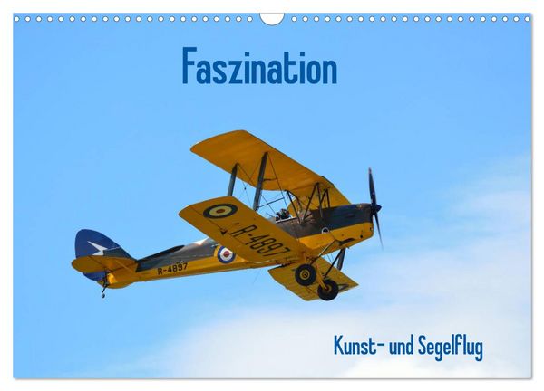 Produktbild: Faszination Kunst- und Segelflug (Wandkalender 2026 DIN A3 quer), CALVENDO Monatskalender
