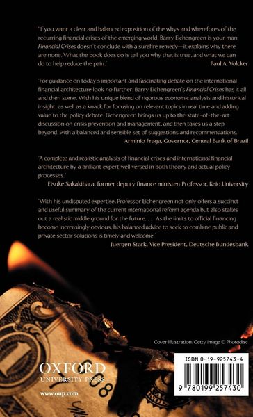 Produktbild: Financial Crises and What to Do about Them