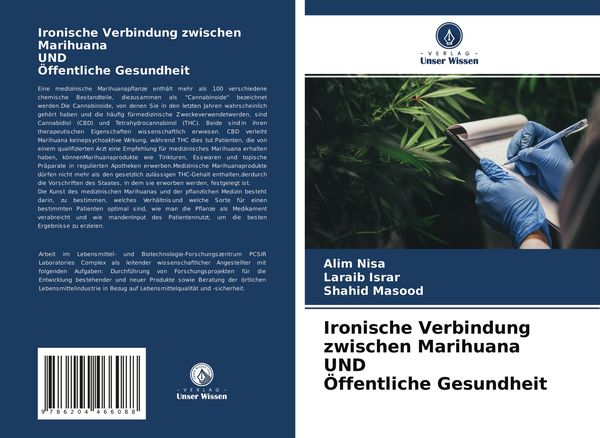 Produktbild: Ironische Verbindung zwischen Marihuana UND &Ouml;ffentliche Gesundheit
