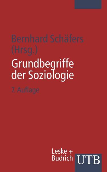 Produktbild: Grundbegriffe der Soziologie