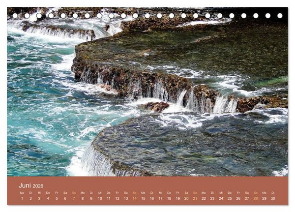 Produktbild: ABC: Aruba - Bonaire - Cura&ccedil;ao (Tischkalender 2026 DIN A5 quer), CALVENDO Monatskalender