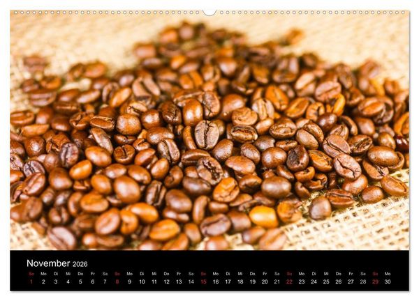 Produktbild: Kaffeezeit (hochwertiger Premium Wandkalender 2026 DIN A2 quer), Kunstdruck in Hochglanz