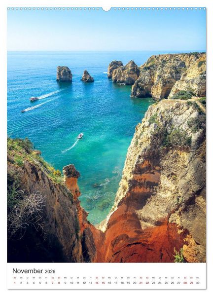 Produktbild: Portugal - Das bezaubernde Land am Atlantik. (hochwertiger Premium Wandkalender 2026 DIN A2 hoch), Kunstdruck in Hochglanz
