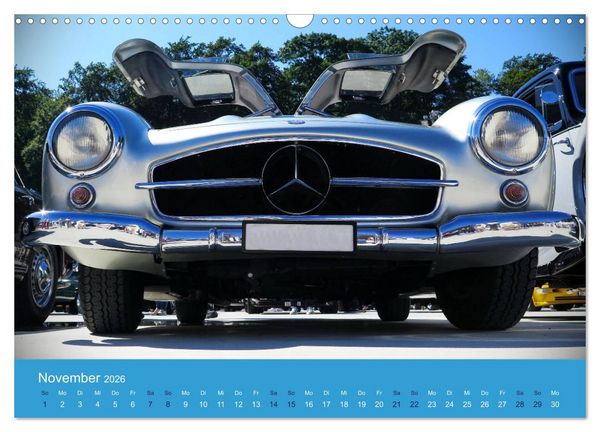 Produktbild: Mercedes Classics (Wandkalender 2026 DIN A3 quer), CALVENDO Monatskalender