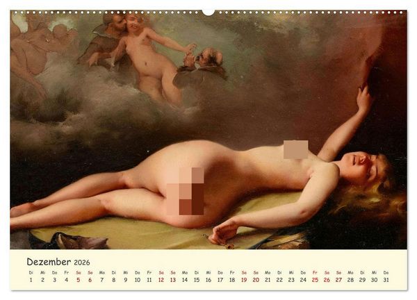 Produktbild: Zeitlose Muse (Wandkalender 2026 DIN A2 quer), CALVENDO Monatskalender