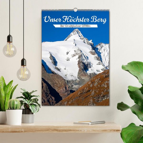 Produktbild: Unser H&ouml;chster Berg (Wandkalender 2027 DIN A2 hoch), CALVENDO Monatskalender