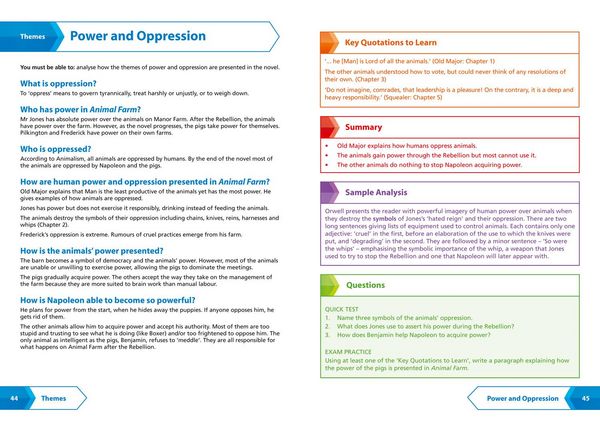 Produktbild: Animal Farm: AQA GCSE 9-1 English Literature Text Guide