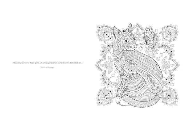 Produktbild: Katzen-Mandalas - 28 Motive zum Entspannen und Wohlf&uuml;hlen