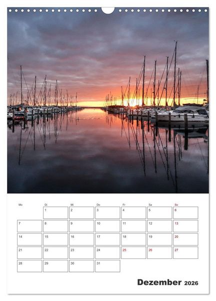 Produktbild: Warnem&uuml;nde Urlaub f&uuml;r zu Hause (Wandkalender 2026 DIN A3 hoch), CALVENDO Monatskalender