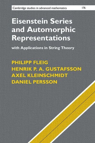 Produktbild: Eisenstein Series and Automorphic Representations
