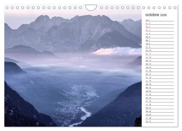 Produktbild: Balade au c&oelig;ur des Dolomites (Calendrier mural 2026 DIN A4 vertical), CALVENDO calendrier mensuel