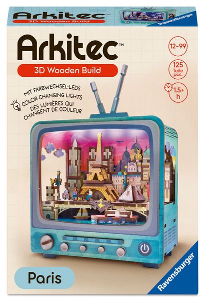 3D Puzzle - Arkitec City-Diorama Paris