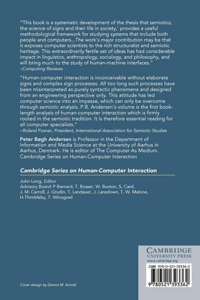 Produktbild: A Theory of Computer Semiotics