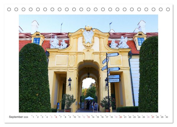 Produktbild: Lednice und Valtice in Tschechien (Tischkalender 2026 DIN A5 quer), CALVENDO Monatskalender