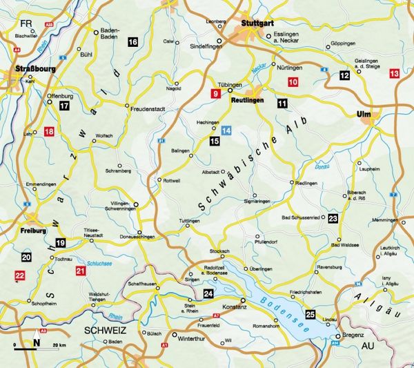Produktbild: Die Wander-Bucket-List Baden-W&uuml;rttemberg