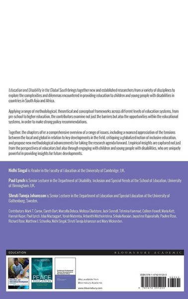 Produktbild: Education and Disability in the Global South
