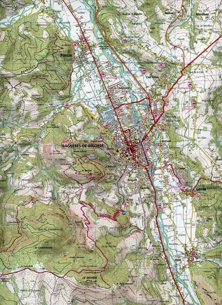 Produktbild: Bagneres Bigorre 1:25 000