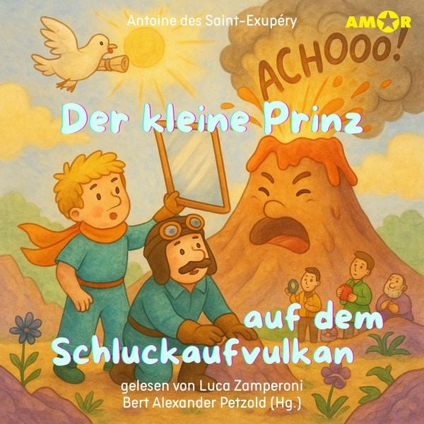Der kleine Prinz auf dem Schluckaufvulkan