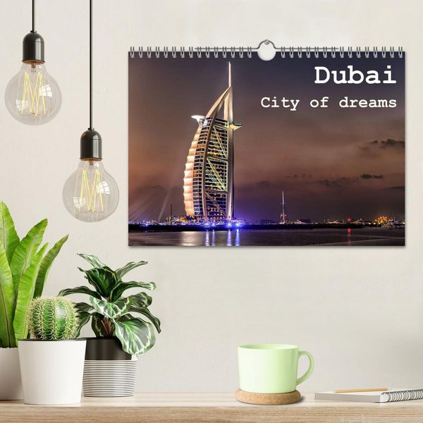 Produktbild: Dubai - City of dreams (Wandkalender 2026 DIN A4 quer), CALVENDO Monatskalender